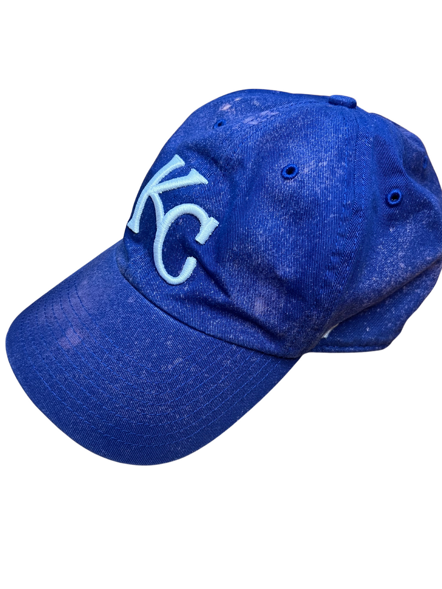 Kansas City Royals Bleached Hat – Kampus Kustoms