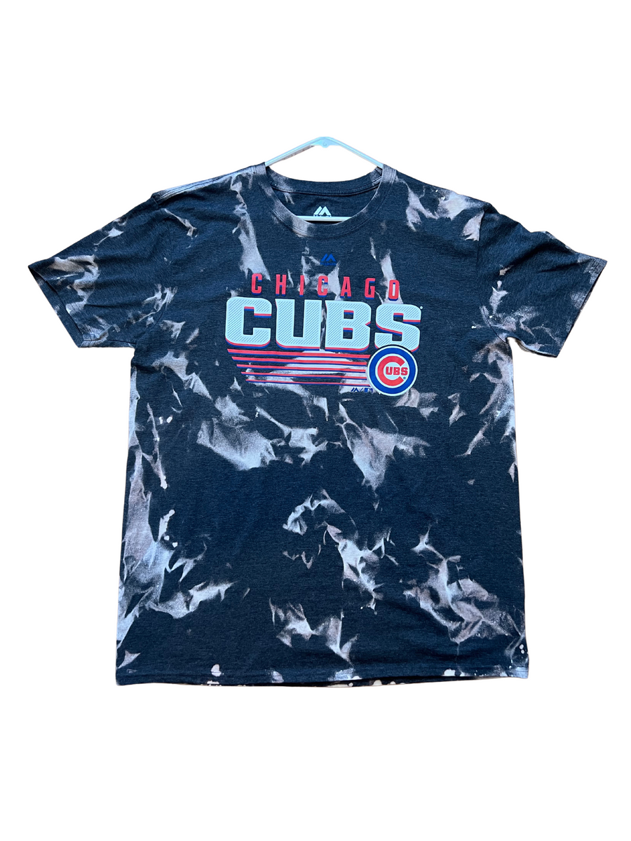 Chicago Cubs Bleached Flannel Shirt