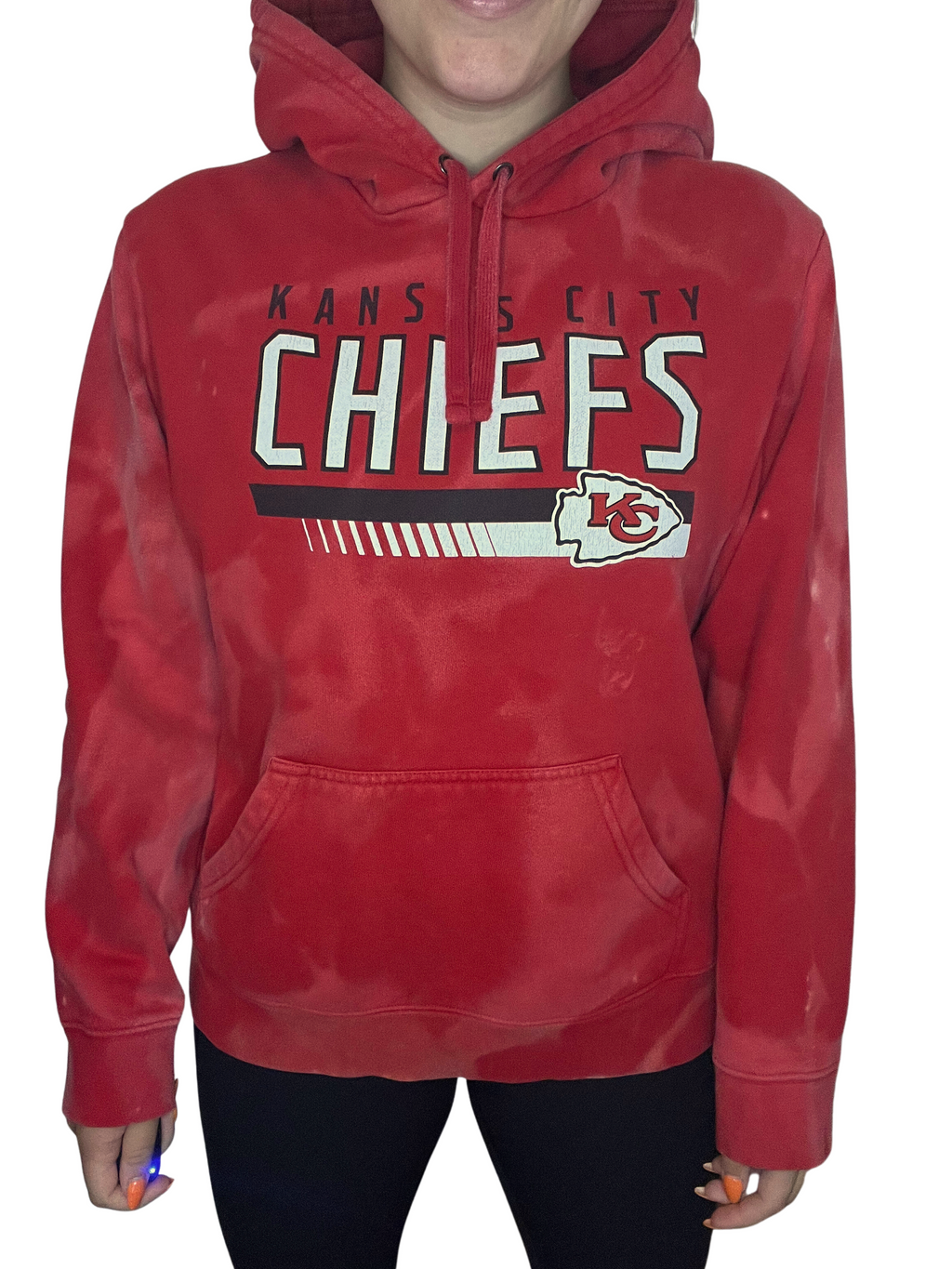 Kansas City Chiefs Bleached Sweatshirt