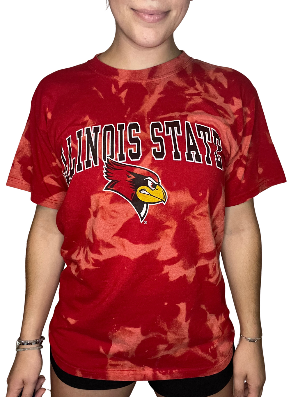 Illinois State University Bleached Shirt