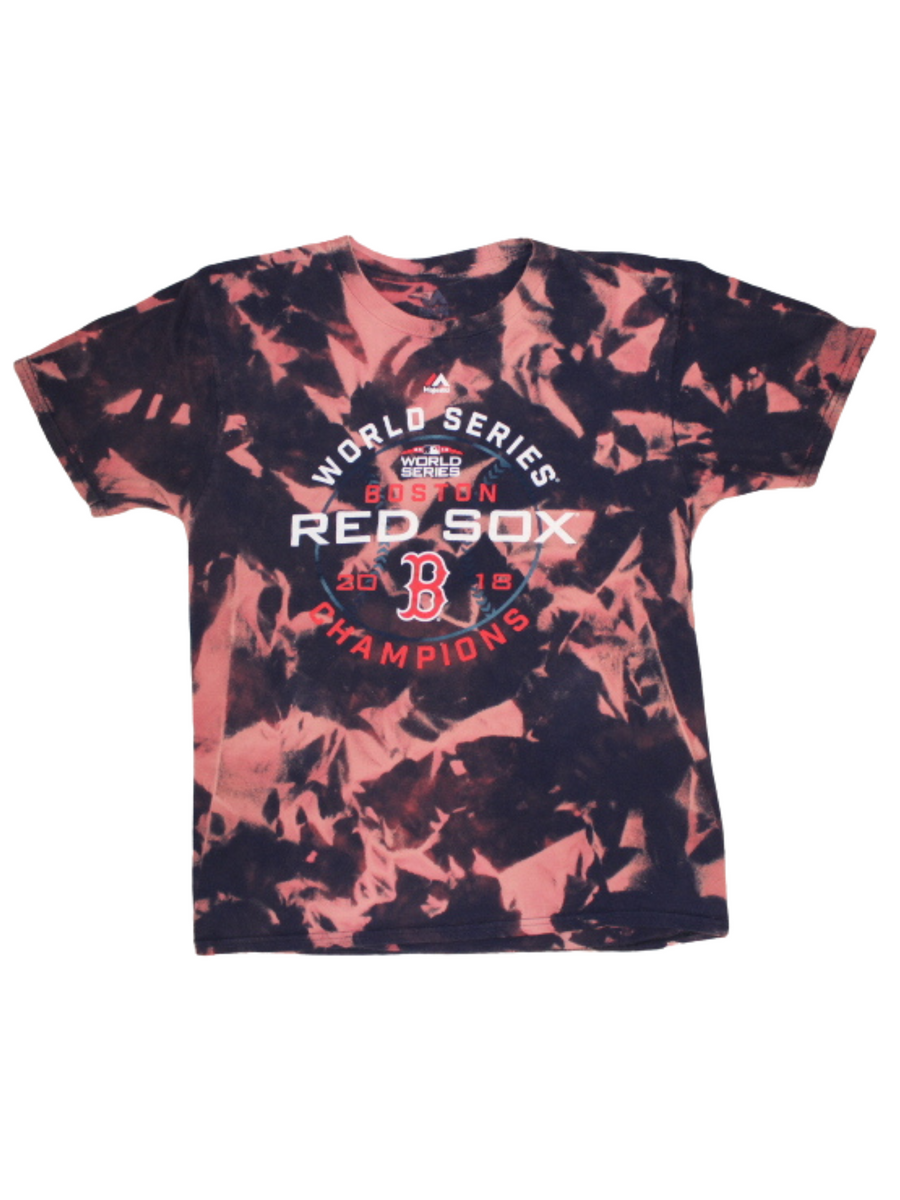 Boston Red Sox 2018 World Series Champions Bleached Shirt – Kampus