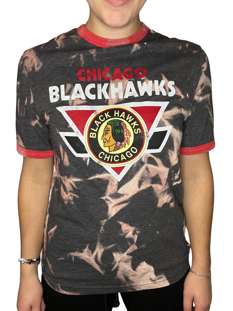 Chicago Blackhawks Bleached Sweatshirt – Kampus Kustoms