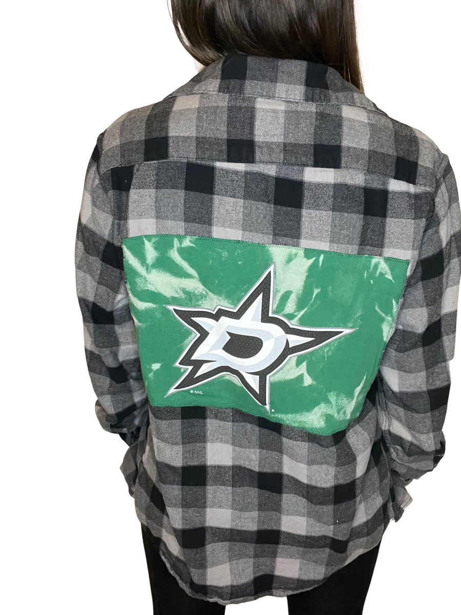 bleached Dallas cowboys flannel shirt