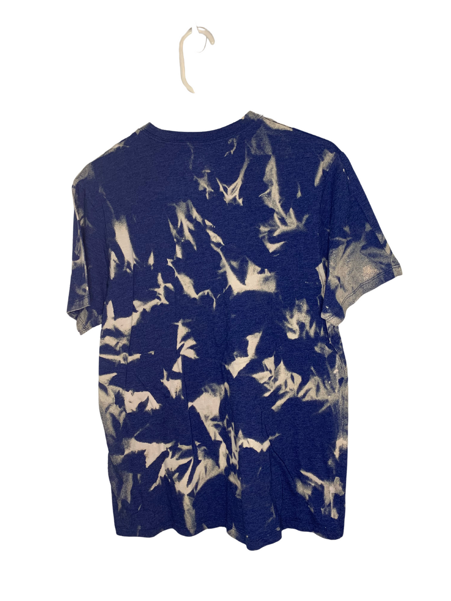 Toronto Blue Jays Cropped Bleached V-Neck Shirt – Kampus Kustoms