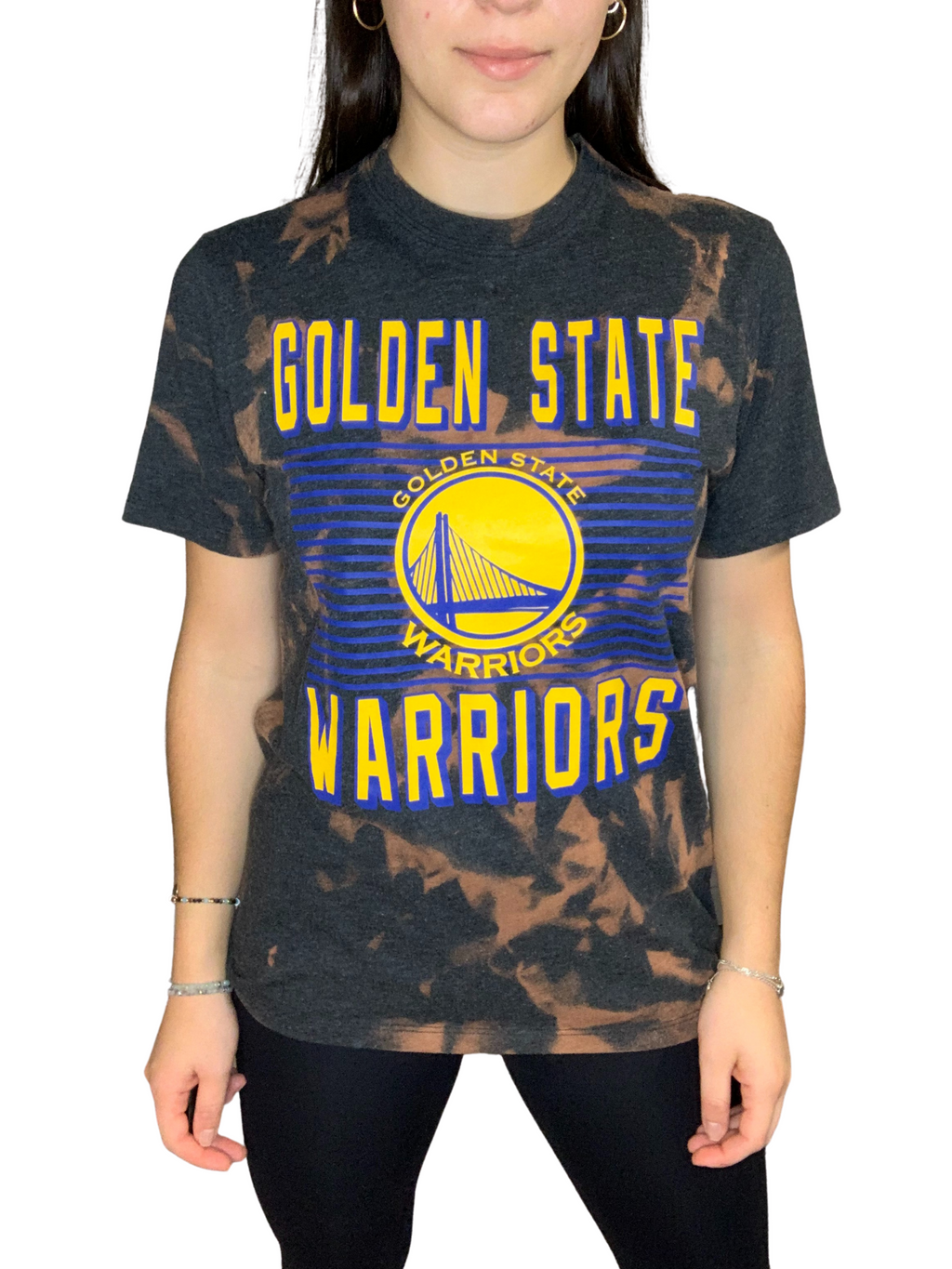 Golden State Warriors Bleached Shirt