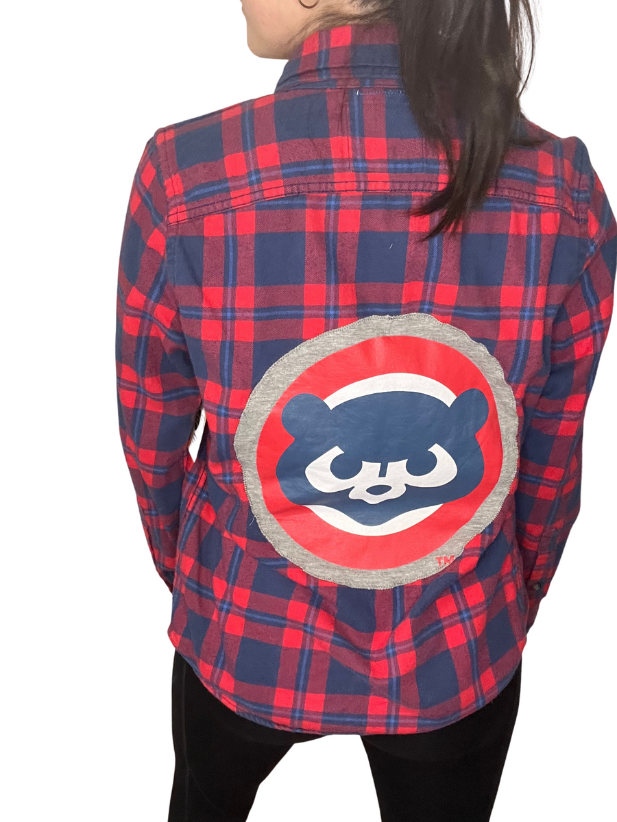 Chicago Cubs Flannel Shirt – Kampus Kustoms