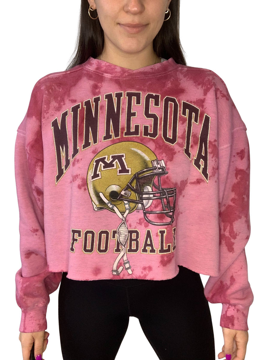 Indiana University Cropped Tie Dye Sweatshirt – Kampus Kustoms