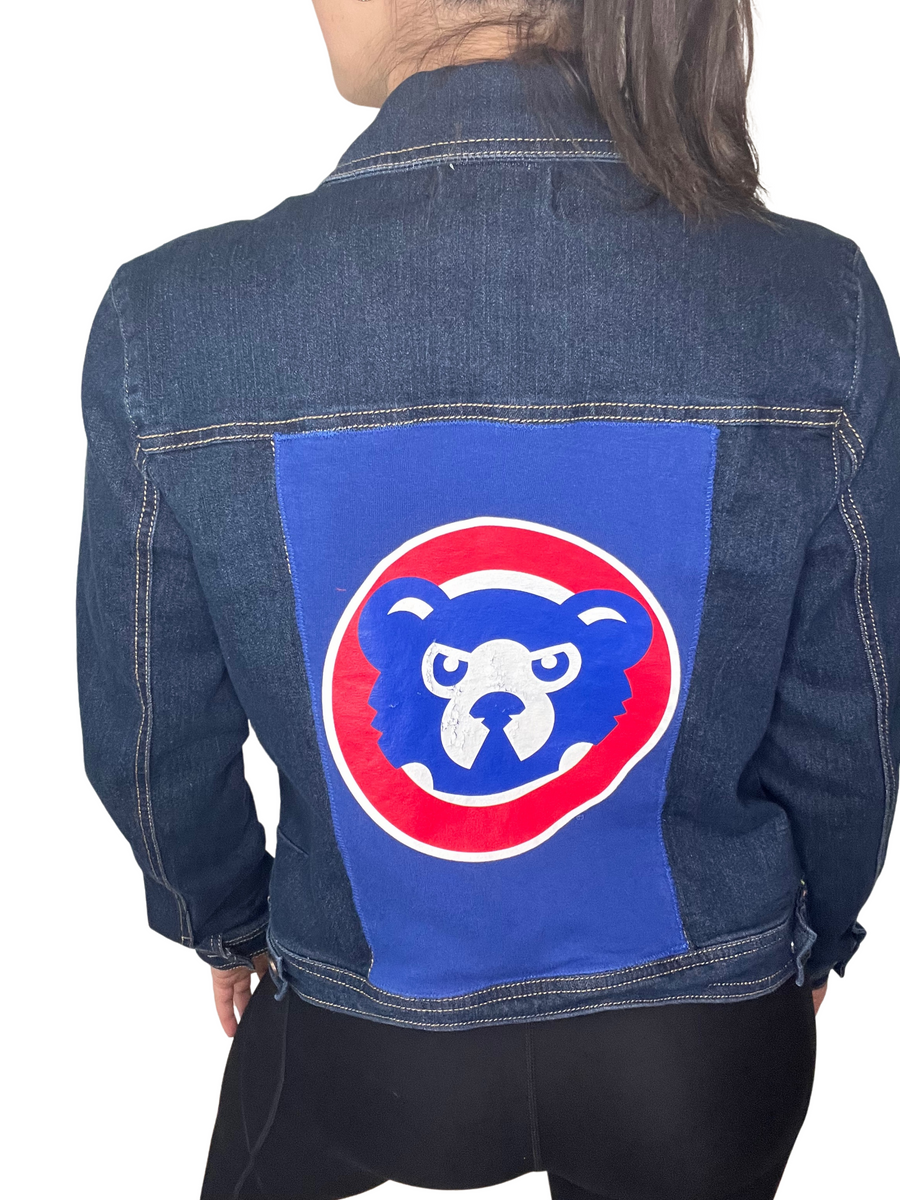 Chicago Cubs Jean Jacket
