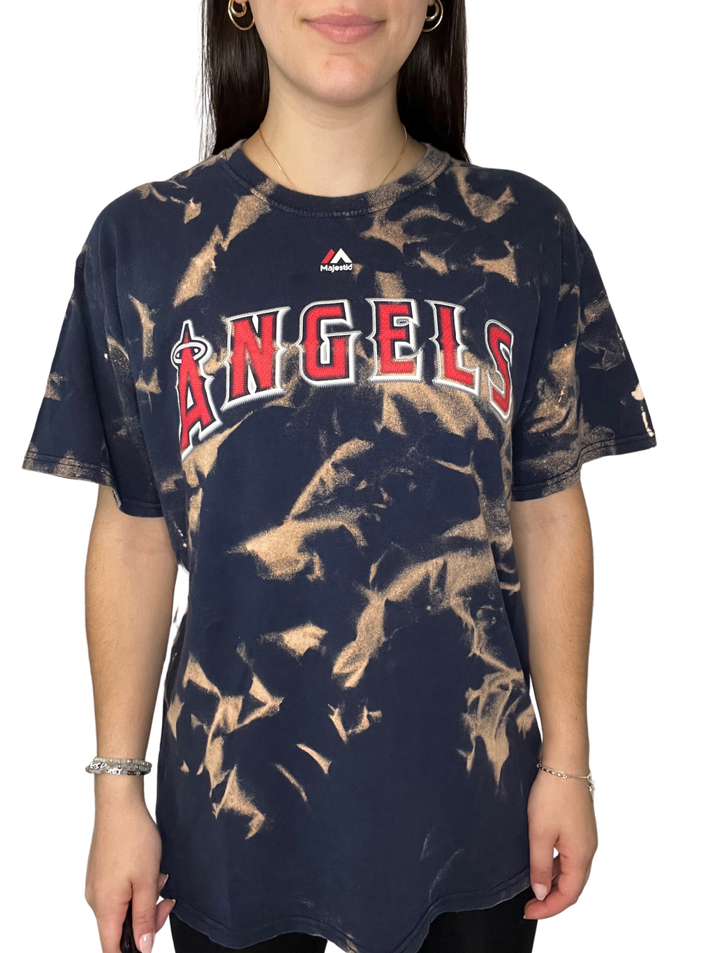 Los Angeles Angels Mike Trout Bleached Shirt