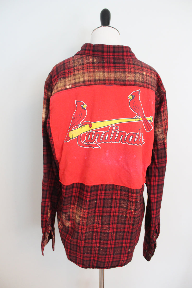 Seattle Seahawks Bleached Flannel Shirt – Kampus Kustoms