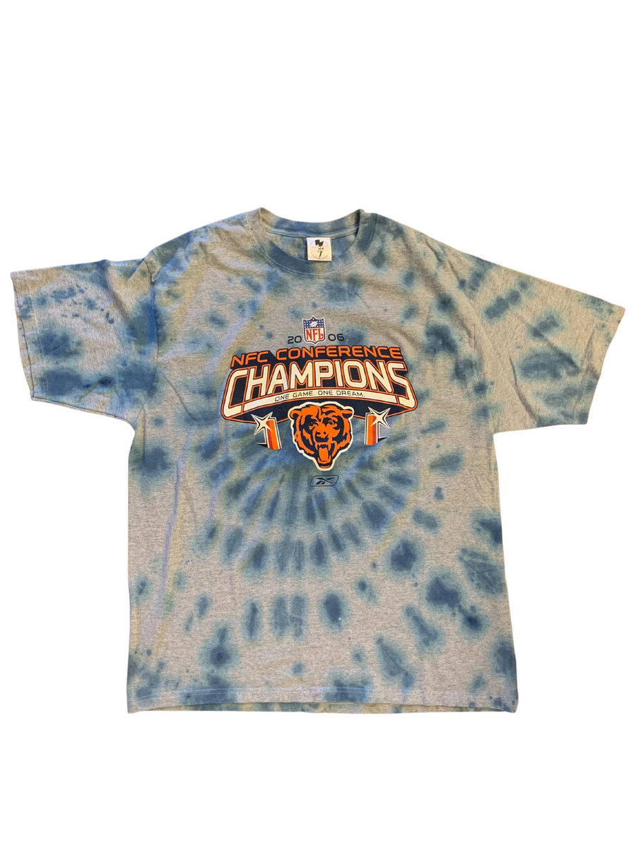 Chicago Bears 2006 NFC North Champions Bleached Long Sleeve Shirt