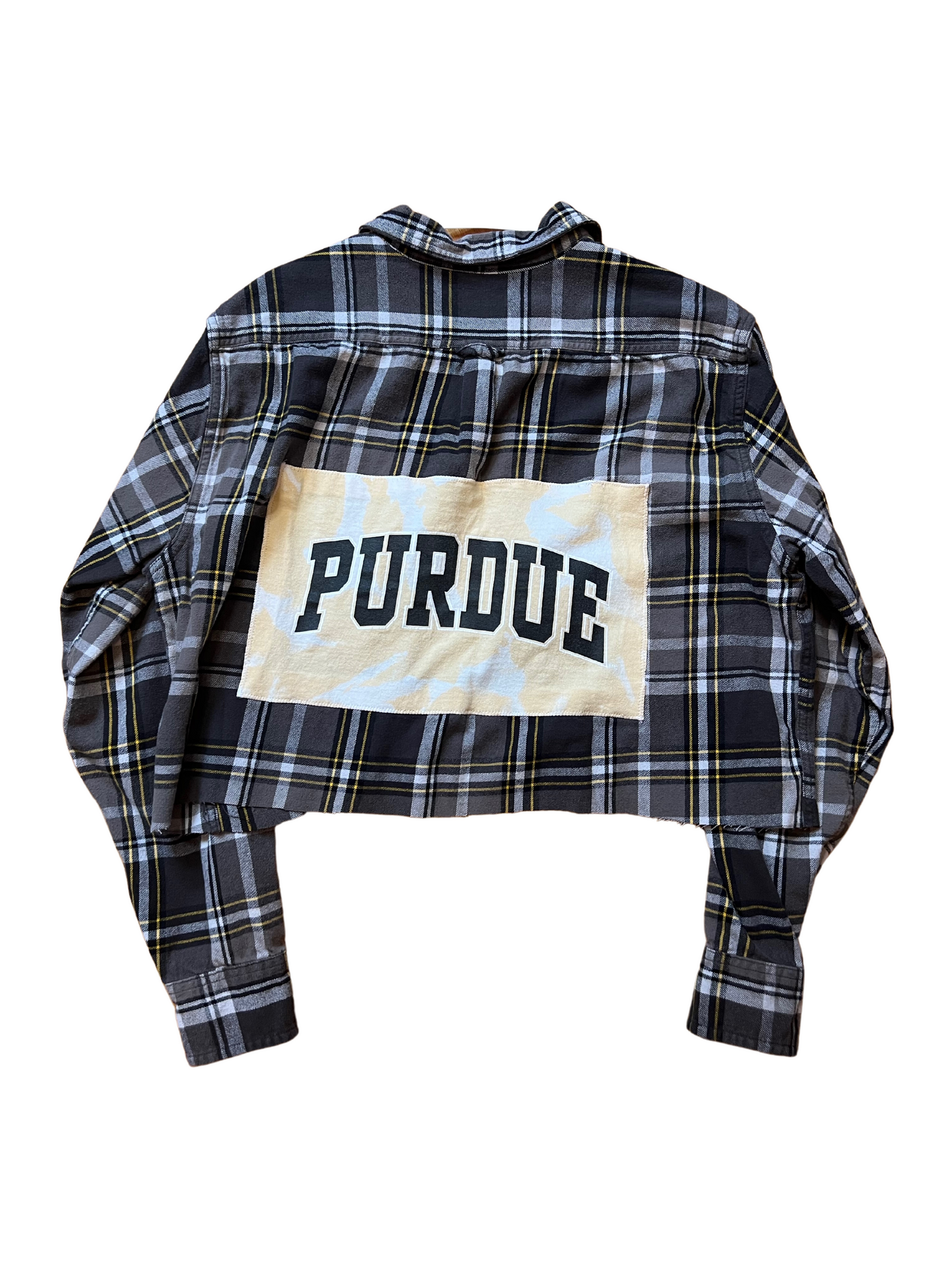 Purdue University Cropped Flannel