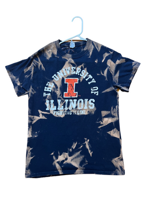 University of Illinois Bleached Shirt