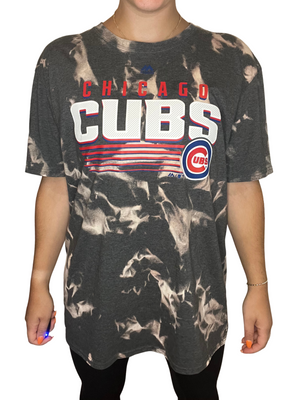Chicago Cubs Bleached Shirt – Kampus Kustoms