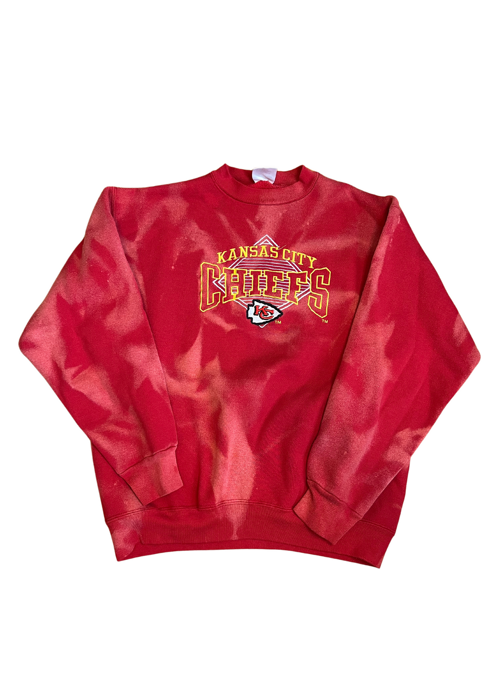 Vintage Kansas City Chiefs Bleached Sweatshirt