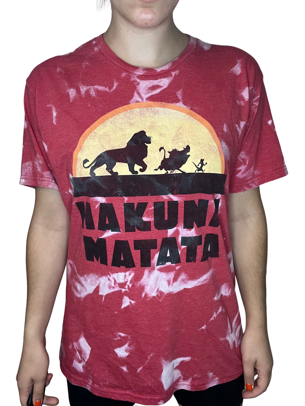 Lion King Hakuna Matata Bleached Shirt