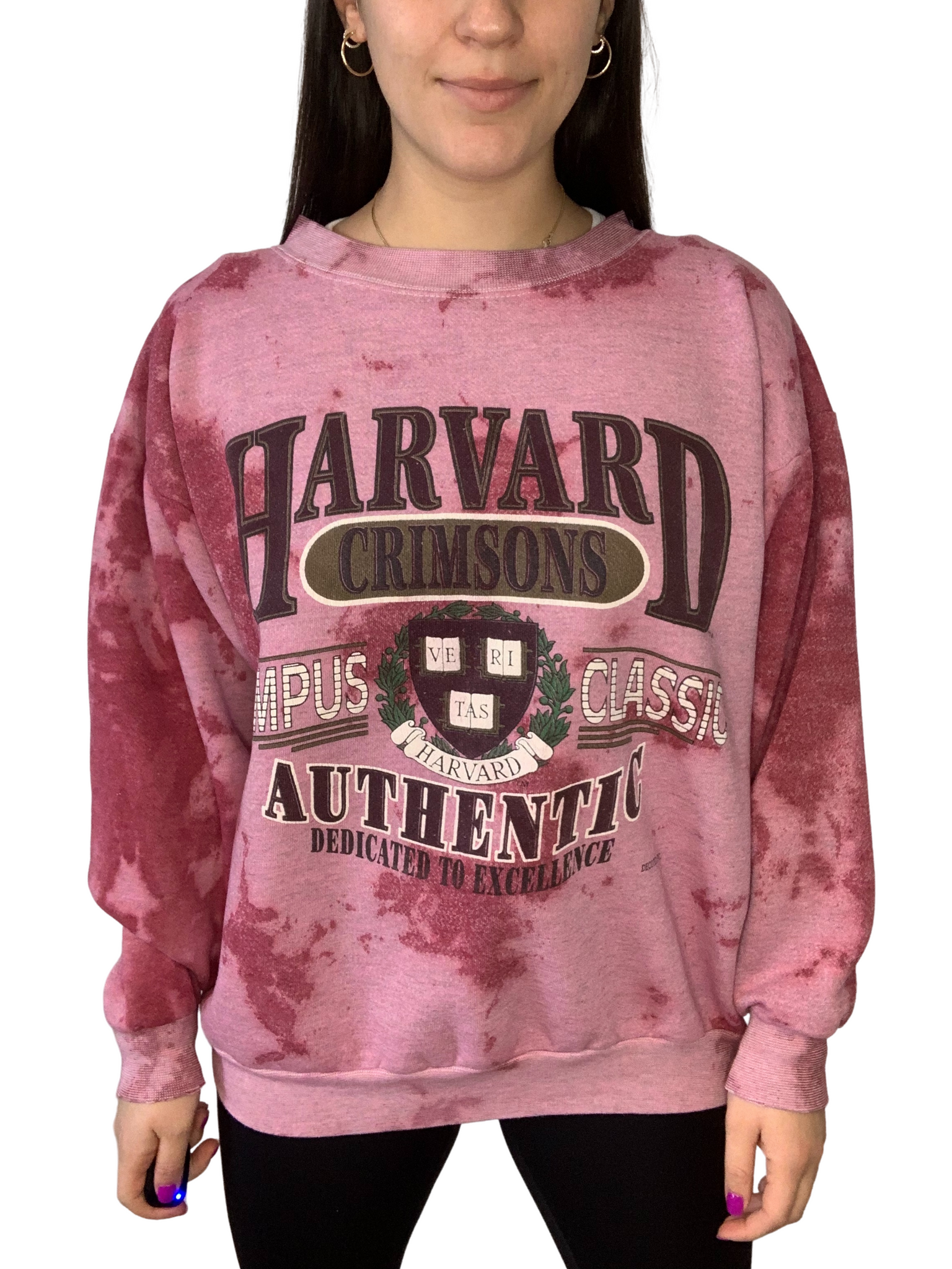 Tie dye harvard best sale sweatshirt