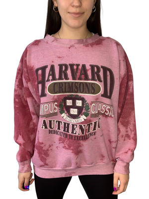 Vintage Harvard Tie Dye Sweatshirt