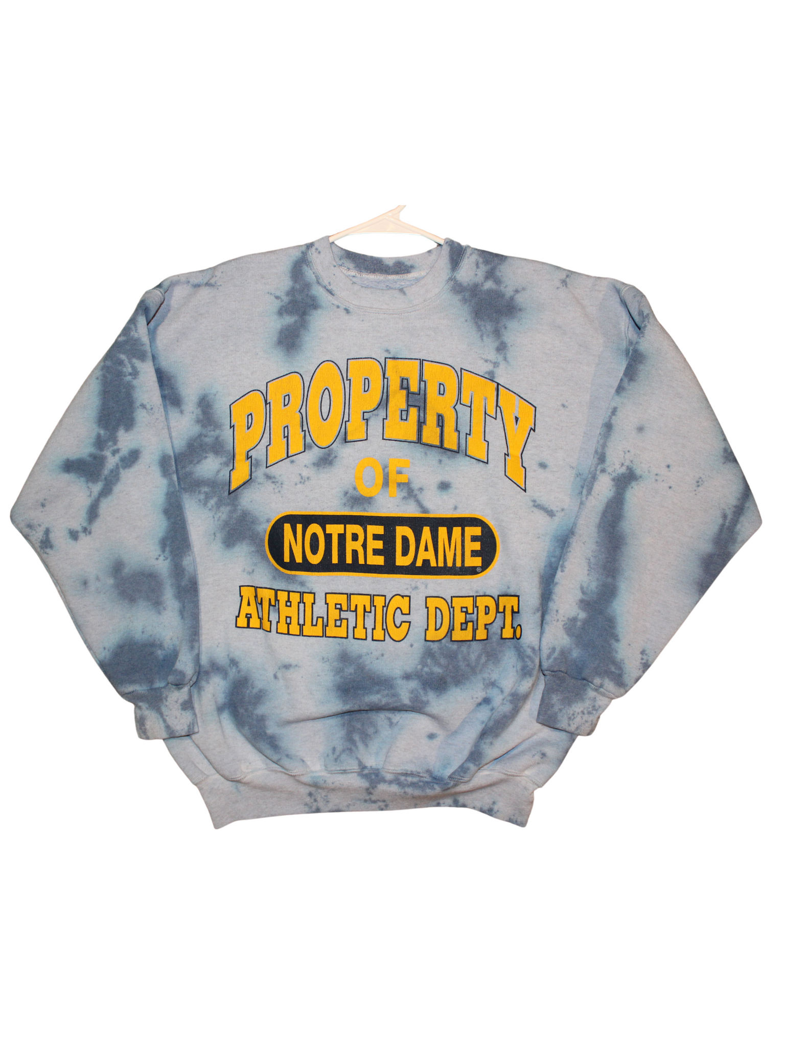 Vintage Notre Dame Tie Dye Sweatshirt