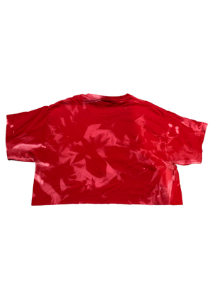 Washington Capitals Cropped & Bleached Shirt