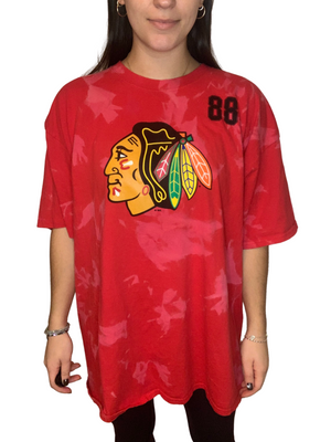 Chicago Blackhawks Patrick Kane Bleached Shirt
