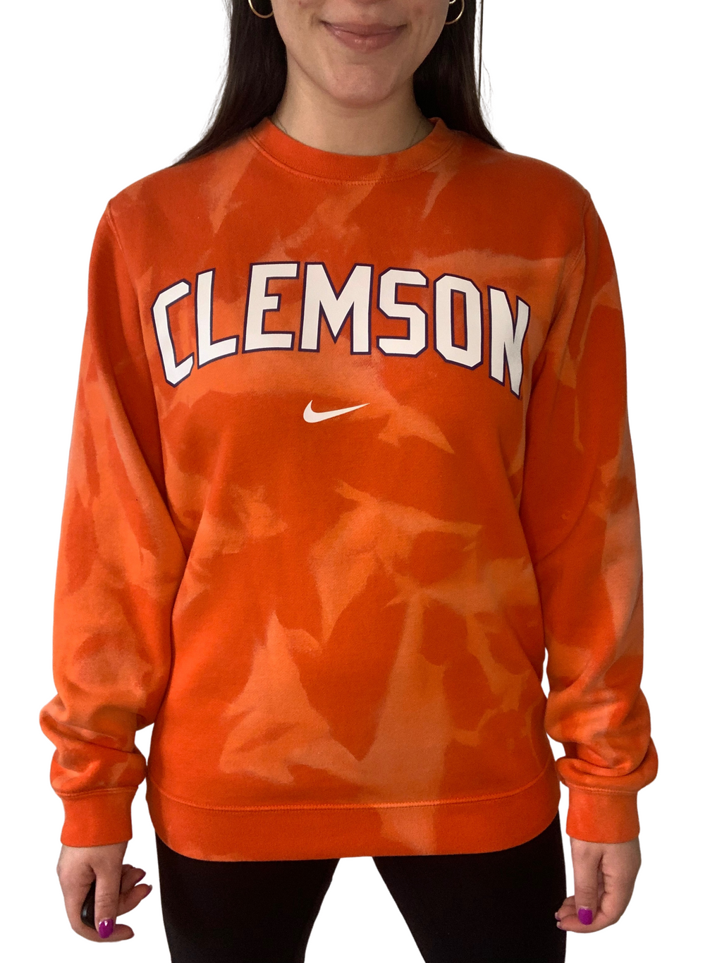 Clemson Bleached Sweatshirt