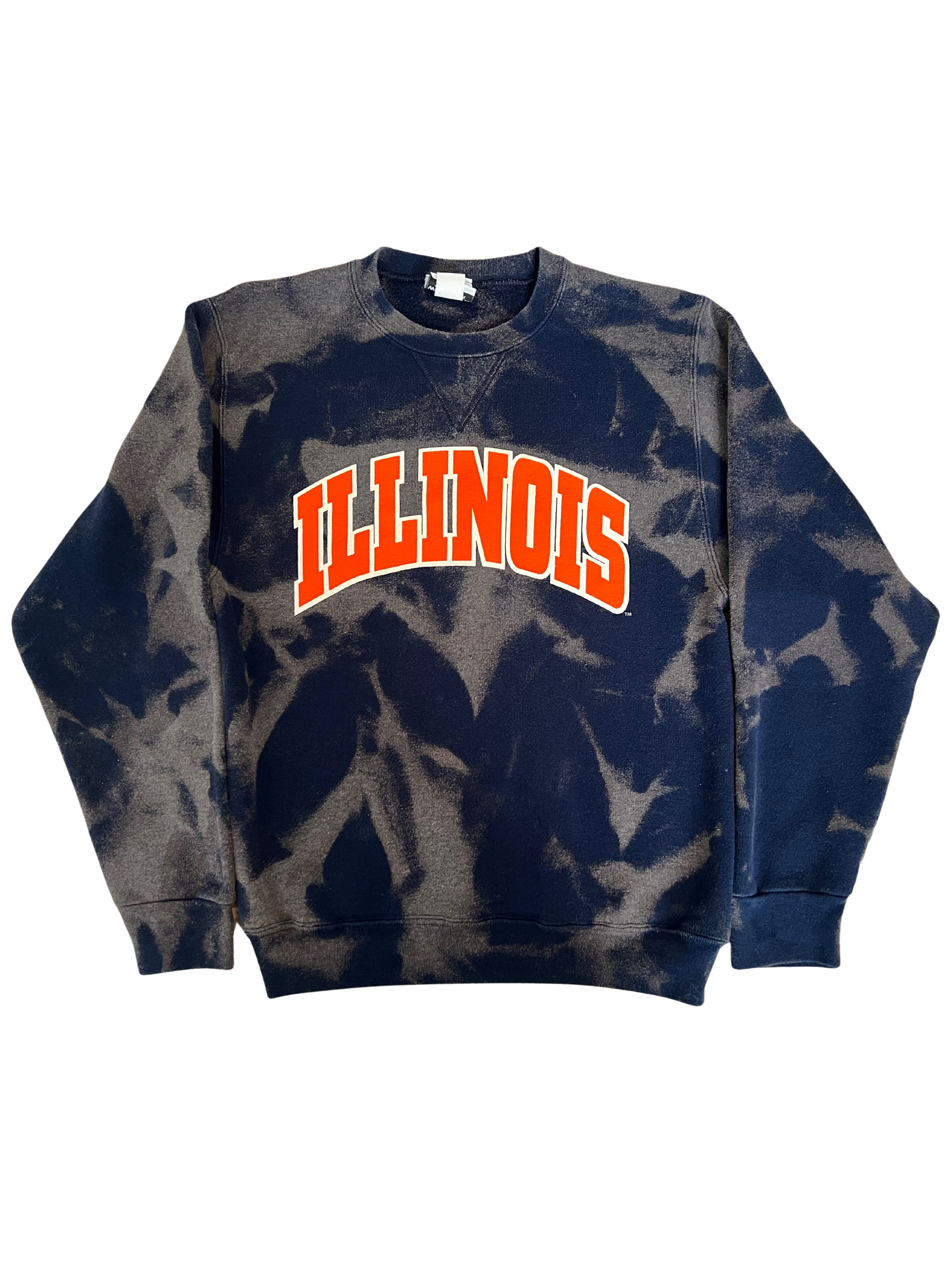 Vintage University of Illinois Bleached Sweatshirt