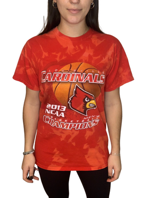 University of Louisville 2013 NCAA Champions Bleached Shirt
