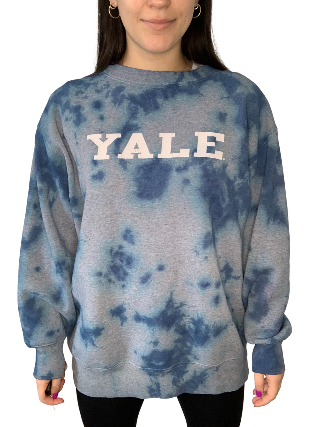 Vintage Yale Tie Dye Sweatshirt