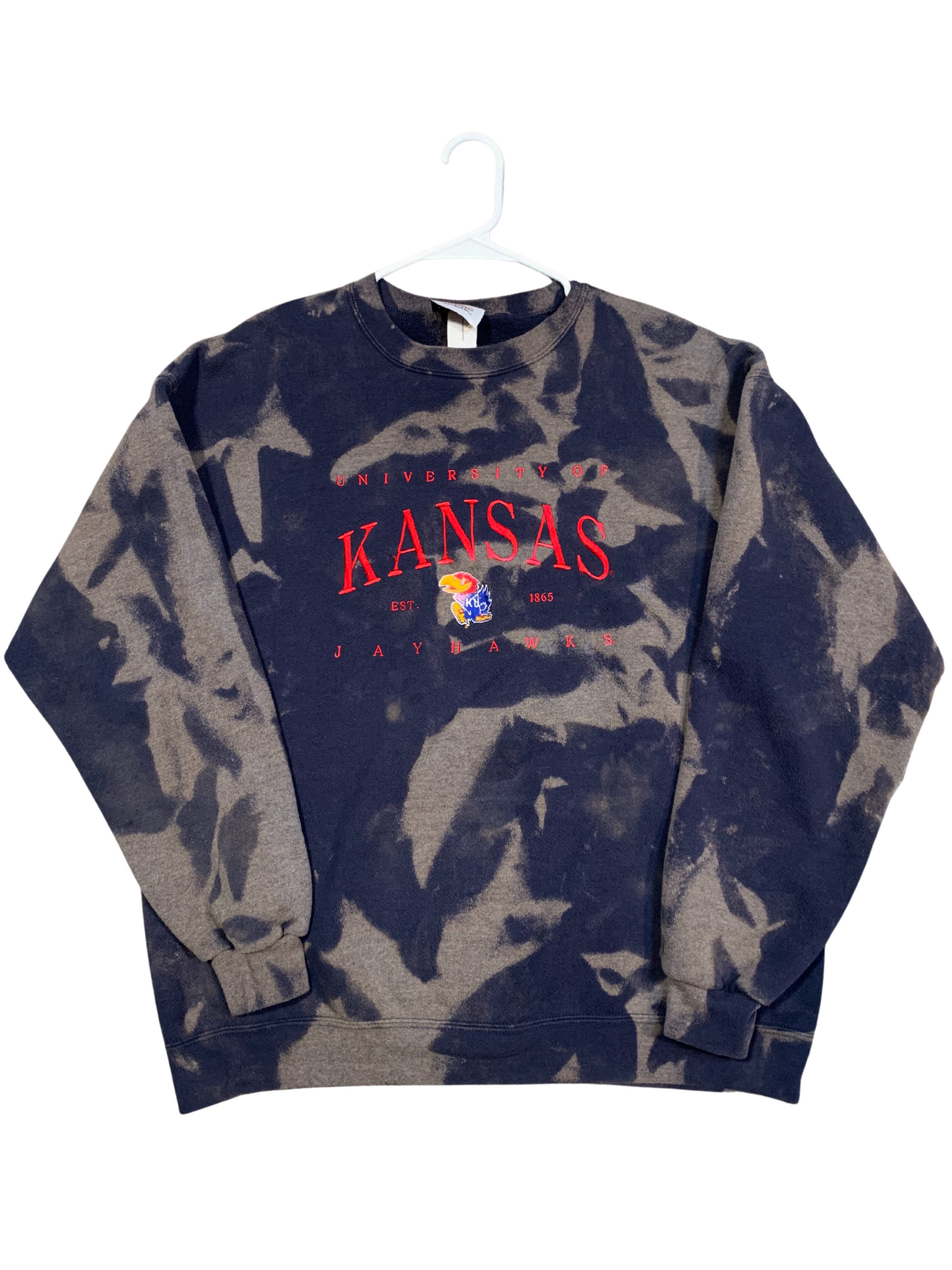Vintage University of Kansas Bleached Sweatshirt
