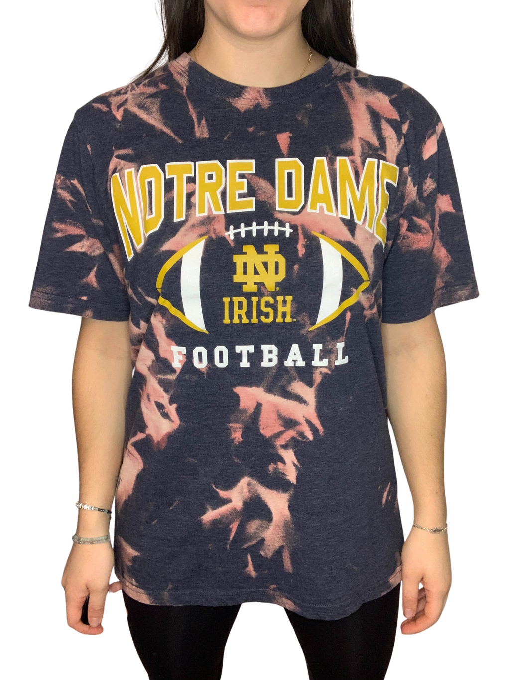University of Notre Dame Football Bleached Shirt