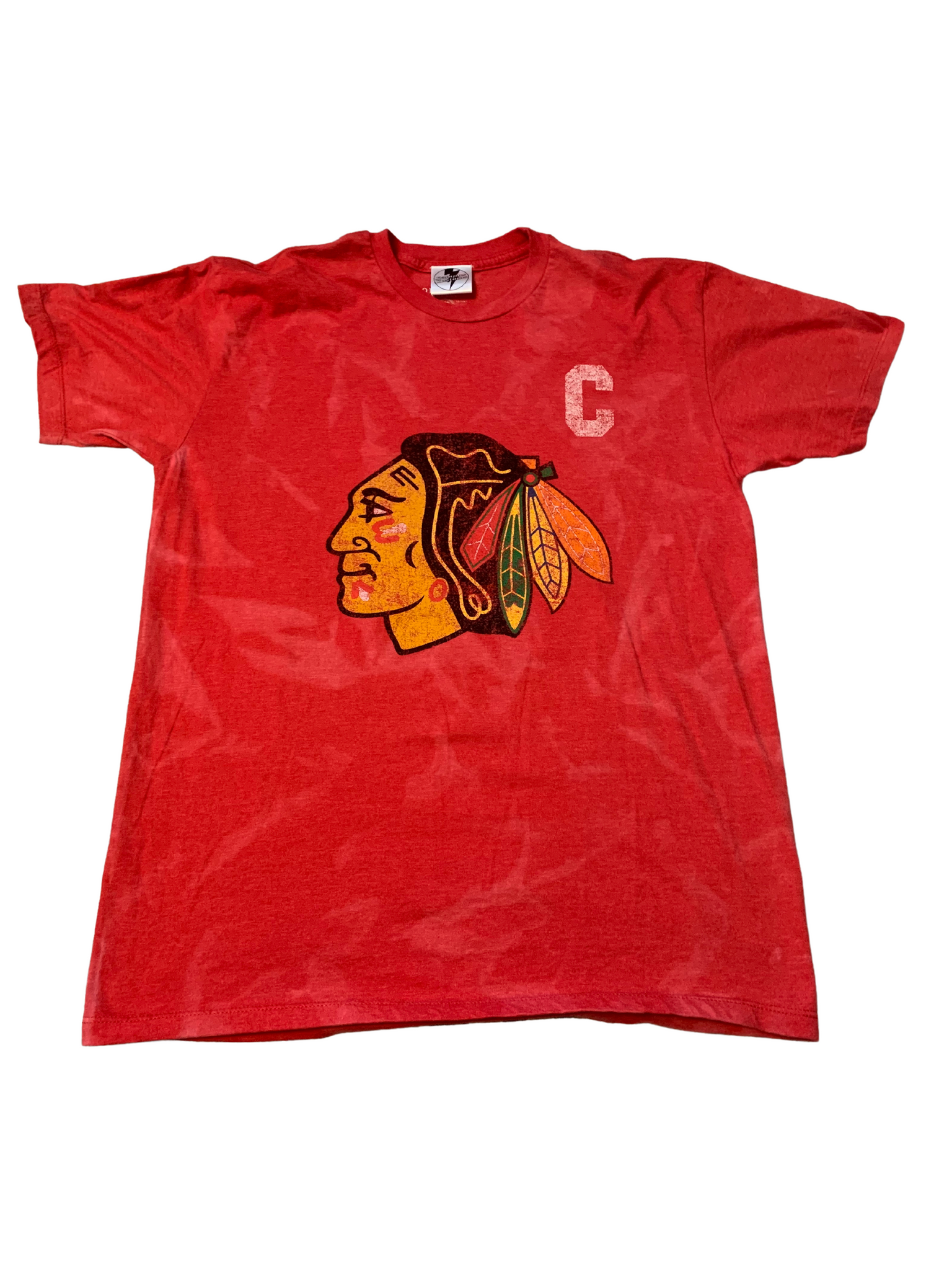 Chicago Blackhawks Stan Mikita Bleached Shirt