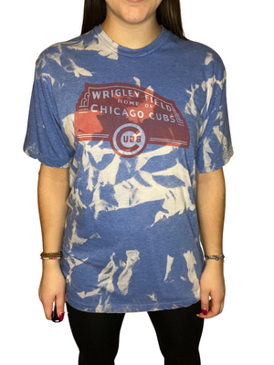 Chicago Cubs Marquee Bleached Shirt