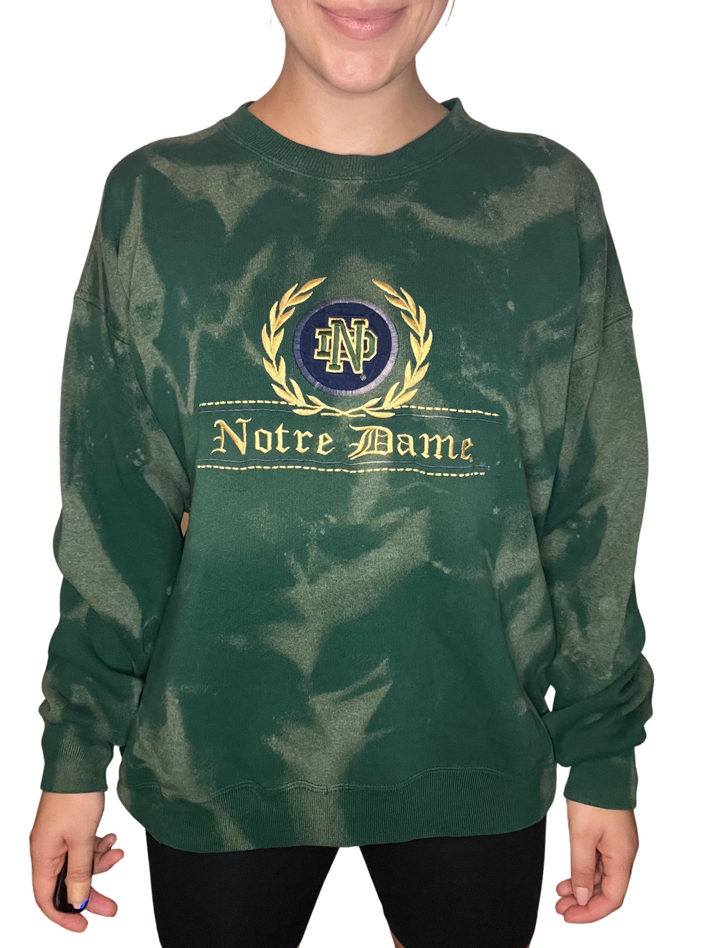 Vintage Notre Dame Bleached Sweatshirt