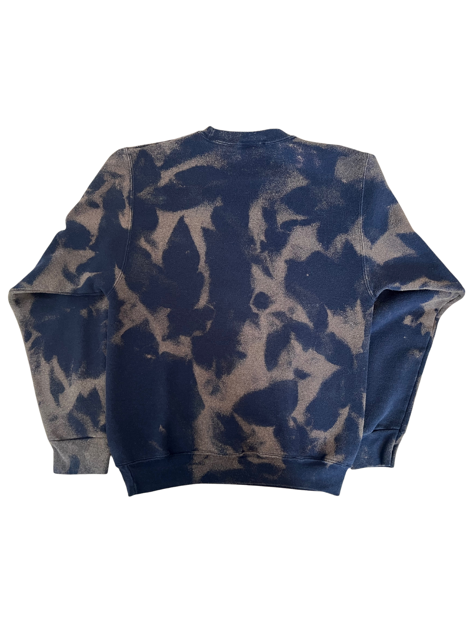 Vintage University of Illinois Cropped Bleached Sweatshirt – Kampus Kustoms