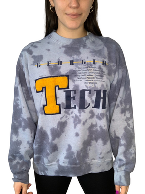 Tie dye sales harvard sweatshirt