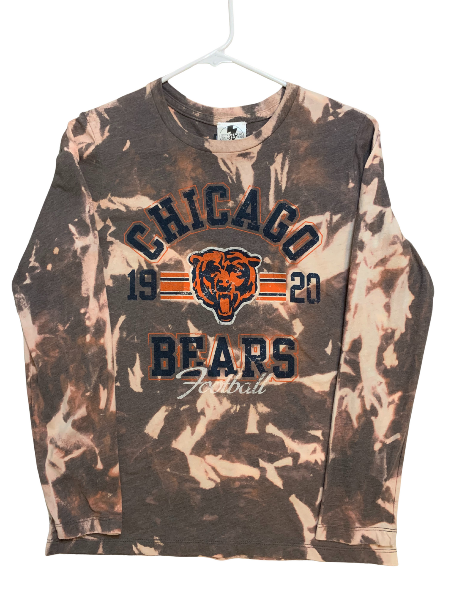 Chicago Bears Bleached Long Sleeve Shirt
