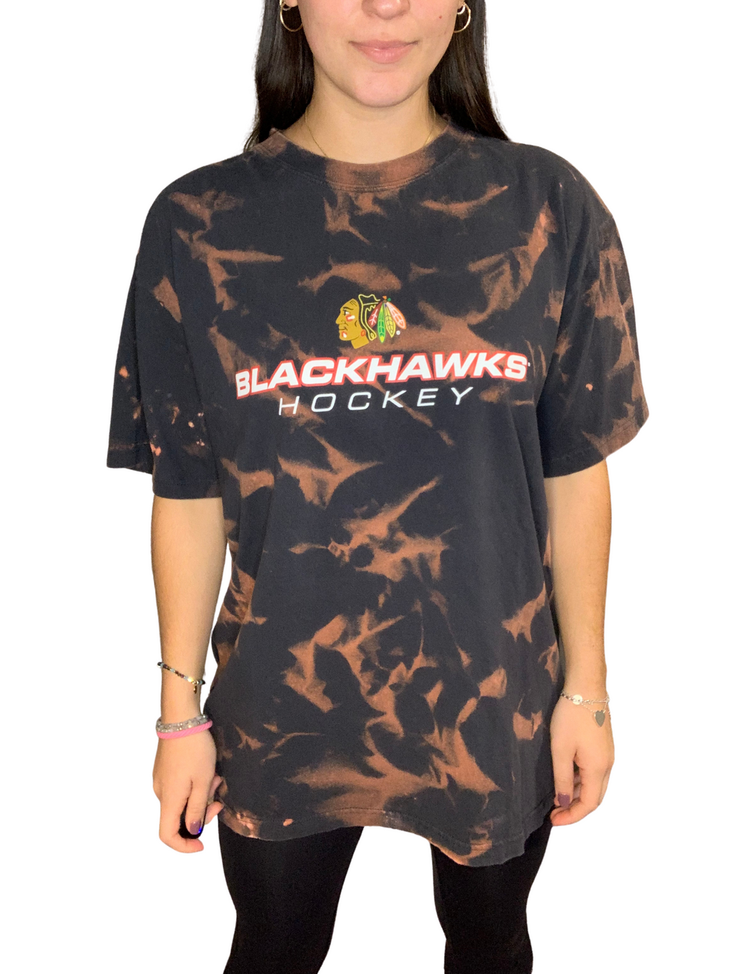 Chicago Blackhawks Bleached Shirt