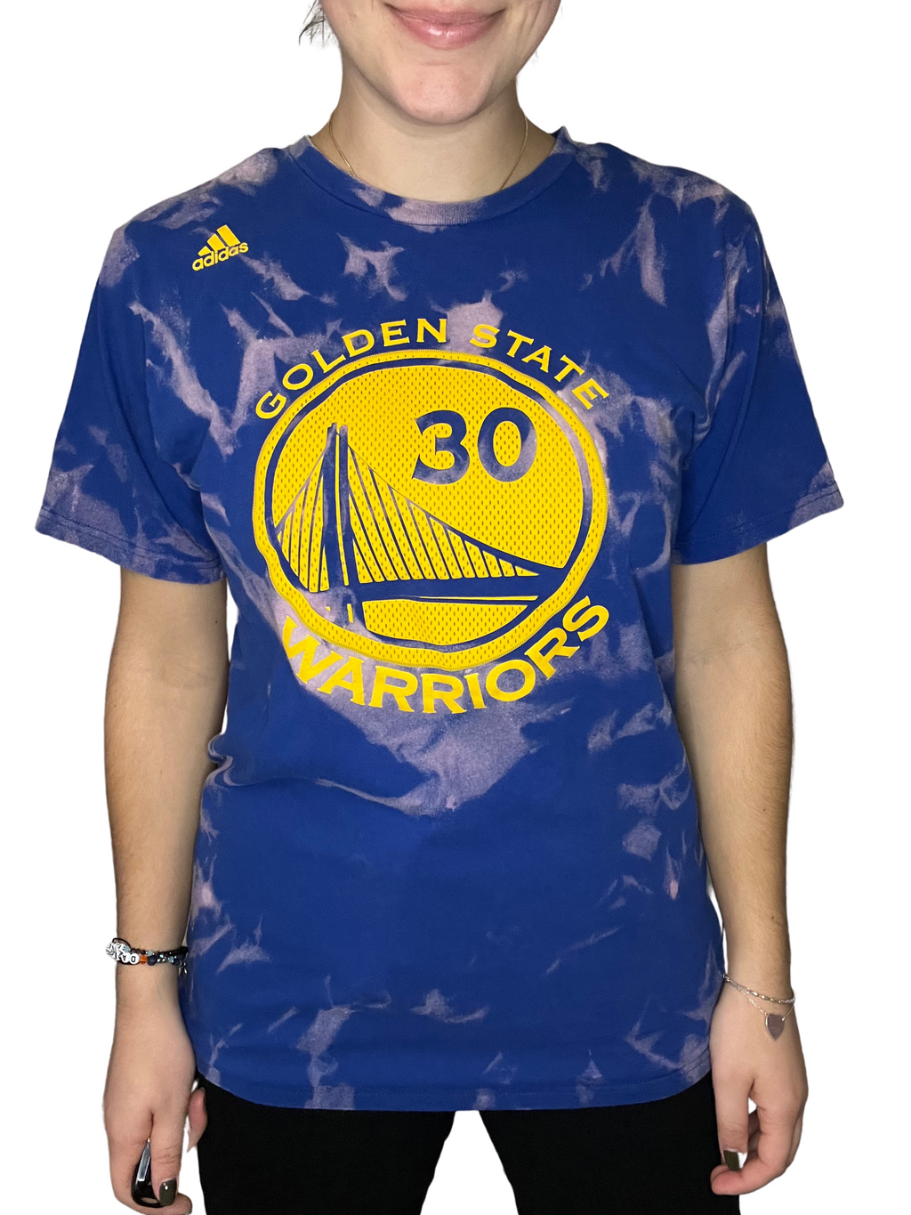 Golden State Warriors Bleached Shirt