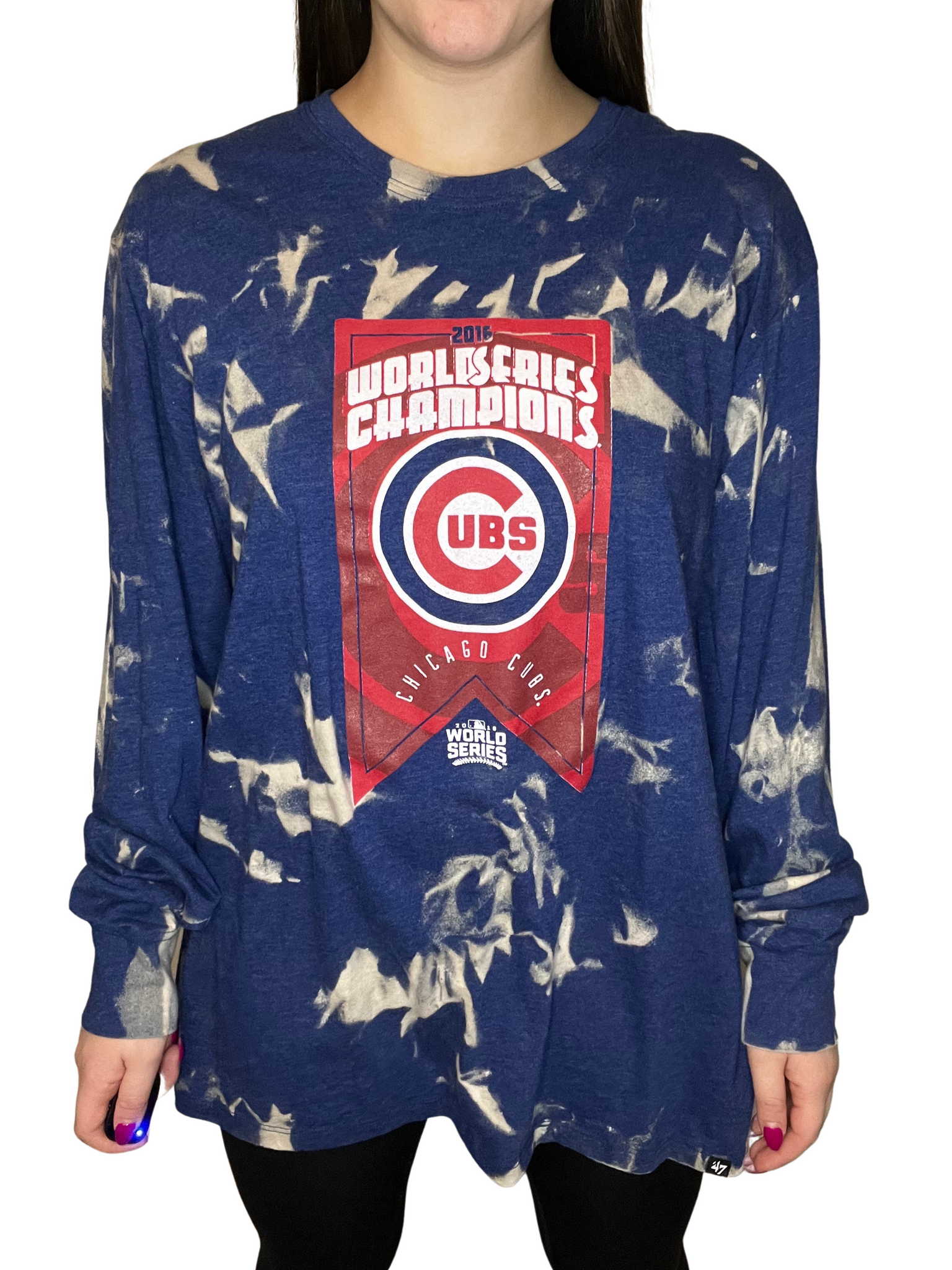 Chicago Cubs Fanatics Branded High Whip Pitcher Long Sleeve T-Shirt - Black