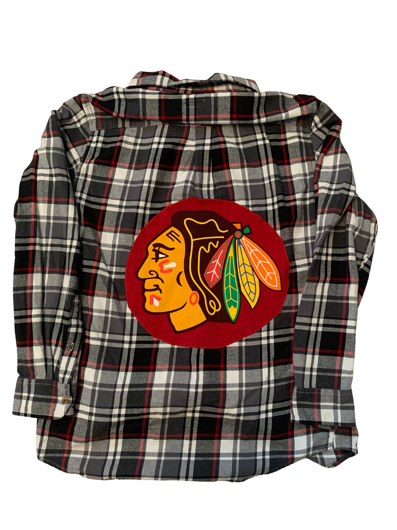 Chicago Blackhawks Flannel Shirt