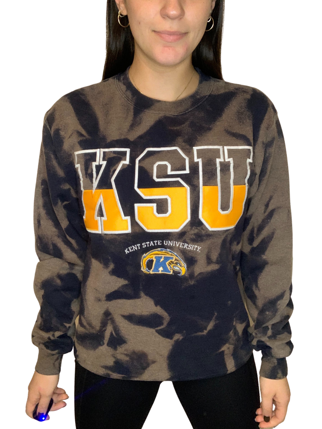 Kent State University Bleached Sweatshirt