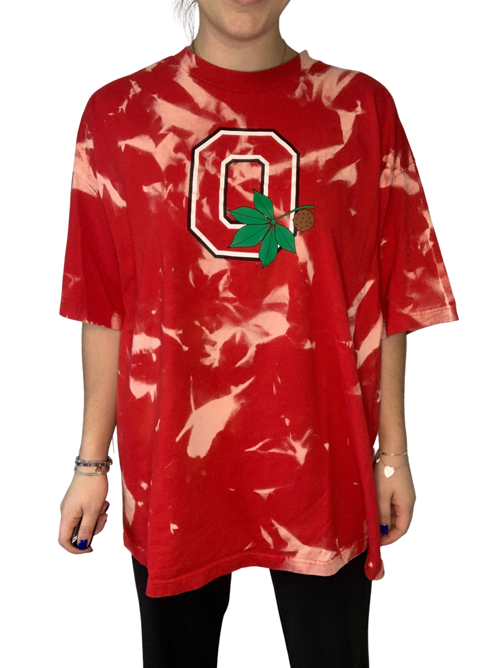Ohio State University Bleached Shirt