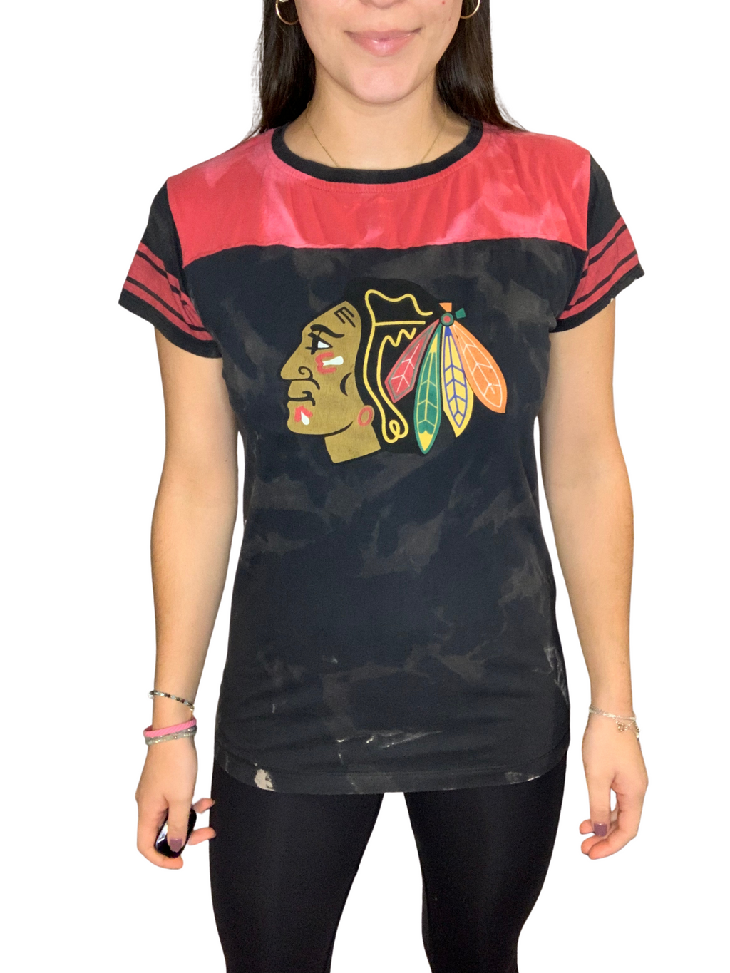 Chicago Blackhawks Bleached Shirt