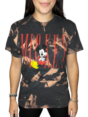 Mickey Mouse Bleached Shirt