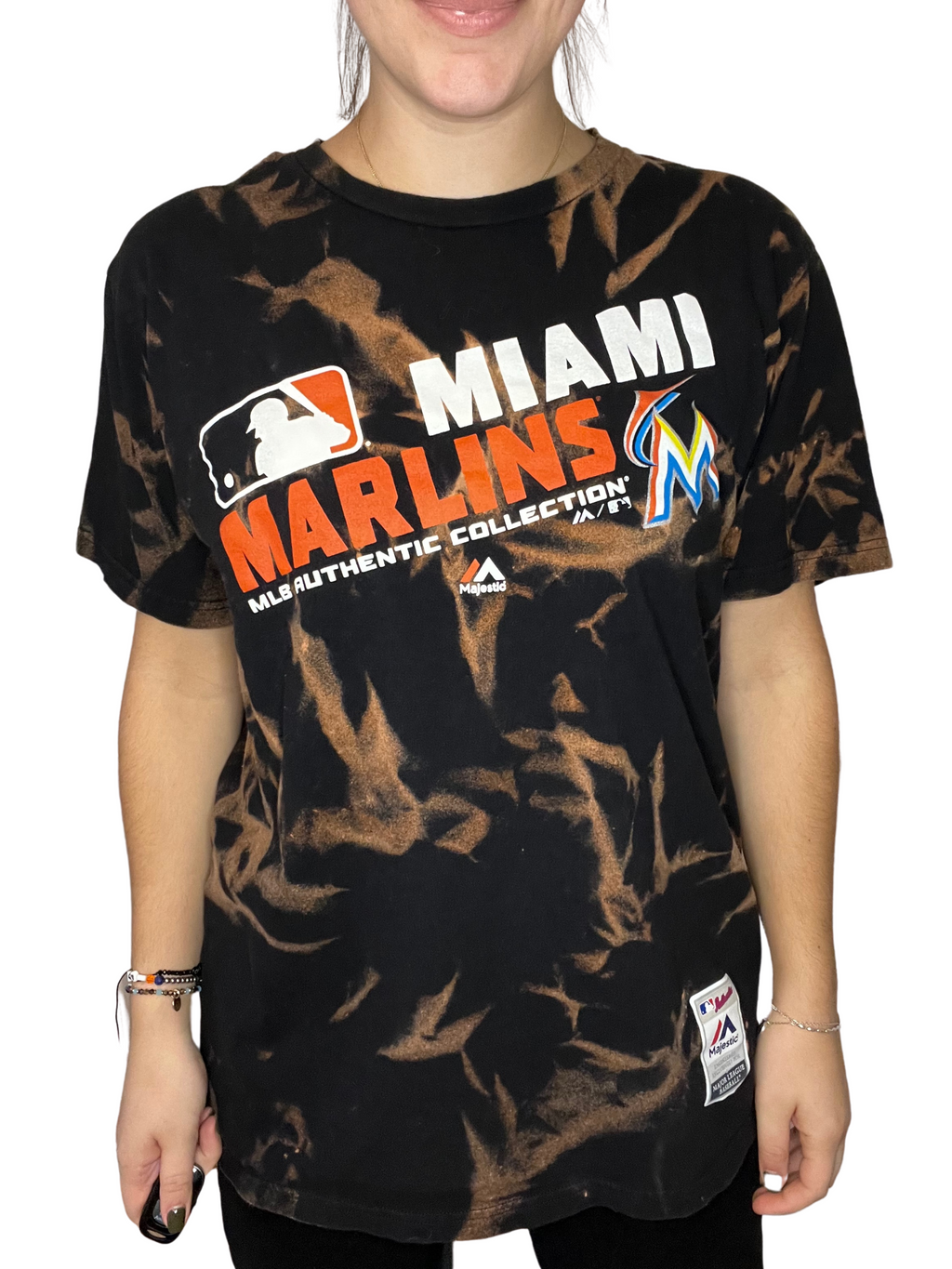 Miami Marlins Bleached Shirt