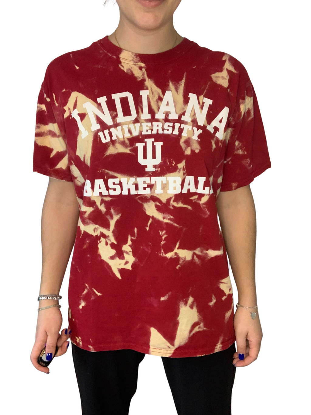 Indiana University Basketball Bleached Shirt