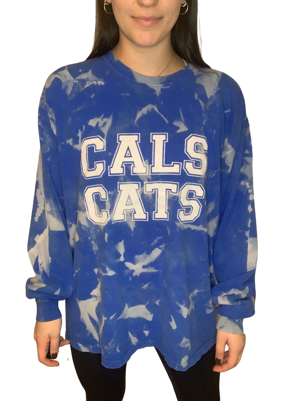 University of Kentucky Cals Cats Bleached Long Sleeve Shirt