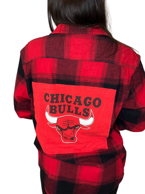 Chicago Bulls Flannel Shirt