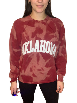 Vintage University of Oklahoma Bleached Sweatshirt